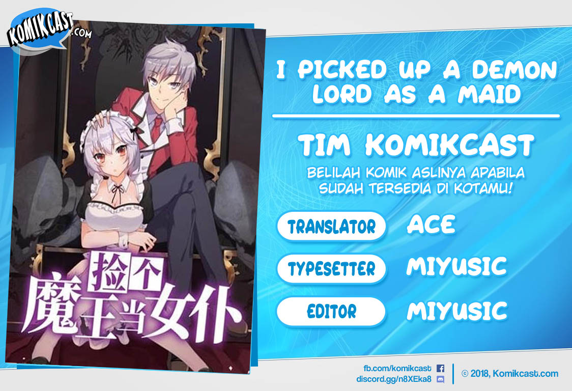 I Picked Up a Demon Lord as a Maid Chapter 18 Bahasa Indonesia